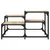 Produktbild 4 för Soffbord sonoma-ek 68x68x40 cm konstruerat trä