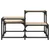 Produktbild 5 för Soffbord sonoma-ek 68x68x40 cm konstruerat trä