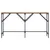 Produktbild 4 för Avlastningsbord sonoma ek 140x29x75 cm konstruerat trä