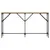 Produktbild 4 för Avlastningsbord sonoma ek 140x23x75 cm konstruerat trä