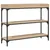 Produktbild 2 för Konsolbord med hyllor sonoma-ek 100x30x80 cm