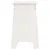 Produktbild 5 för Skobänk vit 100x28x45 cm massiv furu