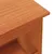 Produktbild 7 för Skobänk vaxbrun 100x28x45 cm massiv furu