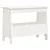 Produktbild 2 för Skobänk vit 60x28x45 cm massiv furu