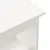 Produktbild 6 för Skobänk vit 60x28x45 cm massiv furu