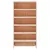 Produktbild 3 för Skohylla 52x30x104 cm massiv furu