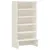 Produktbild 2 för Skohylla vit 52x30x104 cm massiv furu