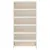 Produktbild 3 för Skohylla vit 52x30x104 cm massiv furu