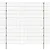 Produktbild 2 för Staketstolpar 10 st silver 280 cm galvaniserat stål