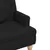 Produktbild 7 för Bänk med dynor svart 113x64,5x75,5 cm tyg