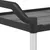 Produktbild 7 för Rullvagn 3 nivåer svart 99x50x96 cm aluminium