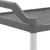 Produktbild 7 för Rullvagn 3 våningar grå 99x50x96 cm aluminium