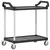 Produktbild 2 för Rullvagn 2 nivåer svart 99x50x97 cm aluminium