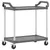 Produktbild 2 för Rullvagn 2 våningar grå 99x50x97 cm aluminium