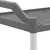 Produktbild 7 för Rullvagn 2 våningar grå 99x50x97 cm aluminium