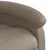 Produktbild 8 för Reclinerfåtölj cappuccino konstläder