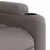 Produktbild 8 för Reclinerfåtölj taupe tyg