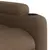 Produktbild 8 för Reclinerfåtölj brun tyg