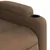 Produktbild 8 för Reclinerfåtölj brun tyg