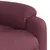 Produktbild 9 för Massagefåtölj lila tyg