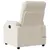 Produktbild 4 för Massagefåtölj beige mikrofibertyg
