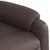 Produktbild 8 för Reclinerfåtölj brun konstläder