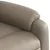 Produktbild 8 för Reclinerfåtölj cappuccino konstläder