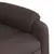 Produktbild 8 för Reclinerfåtölj mörkbrun tyg
