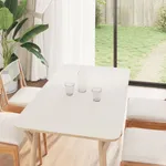 Möbeldekaler självhäftande matt vit 90x500 cm PVC