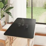 Möbeldekaler självhäftande matt svart 90x500 cm PVC