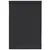 Produktbild 3 för Möbeldekaler självhäftande matt svart 90x500 cm PVC