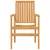 Produktbild 4 för Stapelbara trädgårdsstolar 6 st 56,5x57,5x91 cm massiv teak