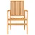 Produktbild 4 för Stapelbara trädgårdsstolar 8 st 56,5x57,5x91 cm massiv teak