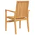 Produktbild 6 för Stapelbara trädgårdsstolar 8 st 56,5x57,5x91 cm massiv teak