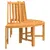 Produktbild 5 för Trädbänk 2 st halvrund Ø160 cm massiv teak