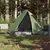 Produktbild 3 för Campingtält 2 personer grön 267x154x117 cm 185T taft