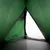 Produktbild 10 för Campingtält 2 personer grön 267x154x117 cm 185T taft