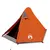 Produktbild 2 för Campingtält 2 Personer grå & orange 267x154x117 cm 185T taft