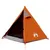 Produktbild 5 för Campingtält 2 Personer grå & orange 267x154x117 cm 185T taft