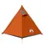 Produktbild 6 för Campingtält 2 Personer grå & orange 267x154x117 cm 185T taft
