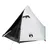 Produktbild 4 för Campingtält 2 personer vit 267x154x117 cm 185T taft