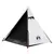 Produktbild 5 för Campingtält 2 personer vit 267x154x117 cm 185T taft