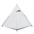 Produktbild 8 för Campingtält 2 personer vit 267x154x117 cm 185T taft