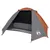 Produktbild 4 för Campingtält 2 Personer grå & orange 224x248x118 cm 185T taft