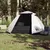 Produktbild 3 för Campingtält 2 personer vit 224x248x118 cm 185T taft