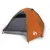 Produktbild 2 för Campingtält 2 Personer grå & orange 264x210x125 cm 185T taft