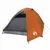 Produktbild 4 för Campingtält 2 Personer grå & orange 264x210x125 cm 185T taft