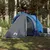 Produktbild 3 för Campingtält 2 personer blå 320x140x120 cm 185T taft