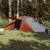 Produktbild 3 för Campingtält 6 Personer grå & orange 576x238x193 cm 185T taft
