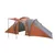 Produktbild 4 för Campingtält 6 Personer grå & orange 576x238x193 cm 185T taft